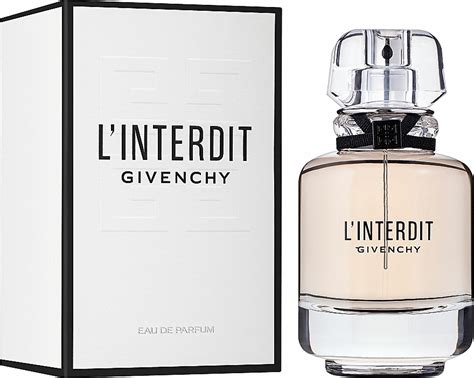 givenchy l interdit eau de parfum 10ml|Givenchy l interdit edp 80ml.